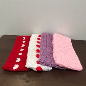 Crochet headbands. Set of 4